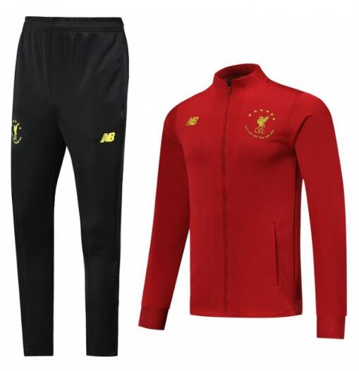 19-20 Liverpool Red UCL 6 Times Training Kit (Jacket Top+Trouser)